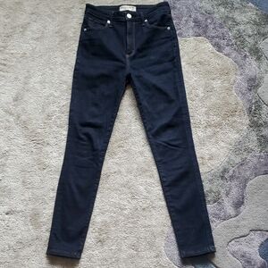 Abercrombie & Fitch Indigo High-Rise Jeans